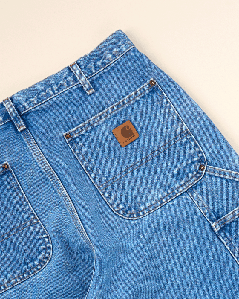 2010s Medium Denim Double Knee Pant - 32X31