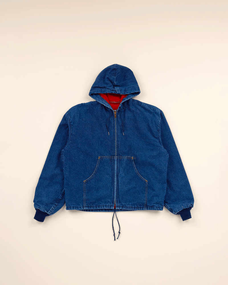 1980s Dark Denim Active Jac - Small