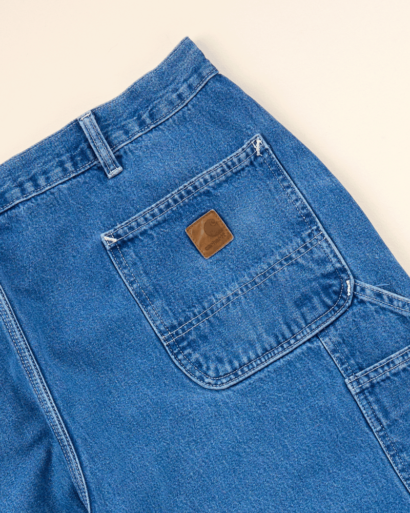 2010s Medium Denim Single Knee Pant - 38X29