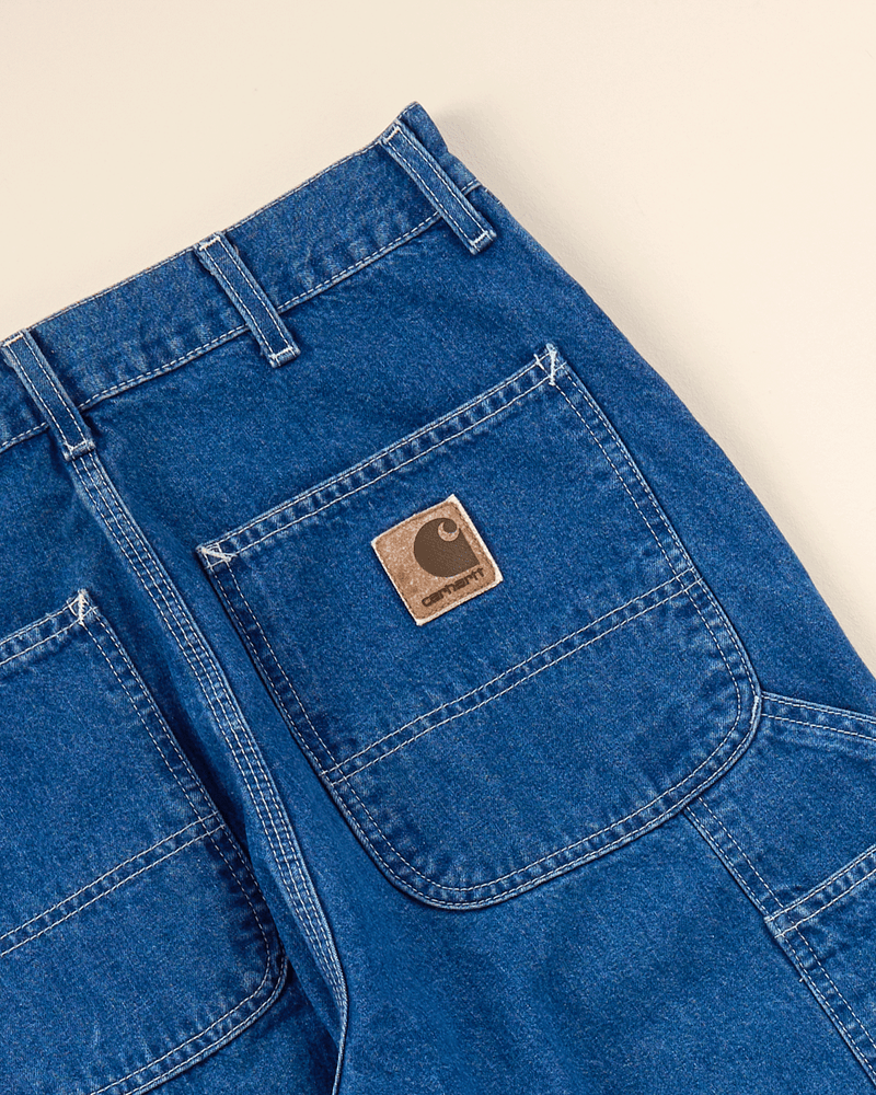 2000s Medium Denim Single Knee Pant - 31X35