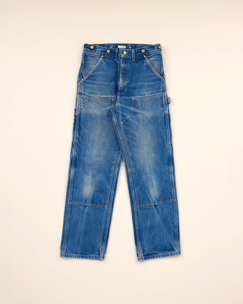 2000s Medium Denim Double Knee Pant - 31X31