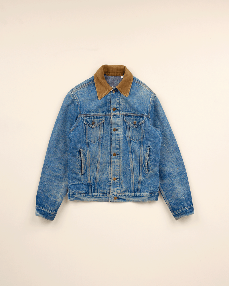 1980s Medium Denim Jean Jacket - Extra Small