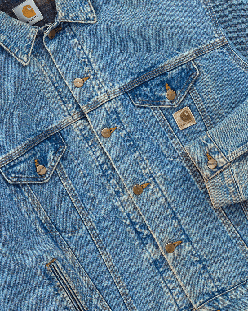 1990s Medium Denim Jean Jacket - Medium