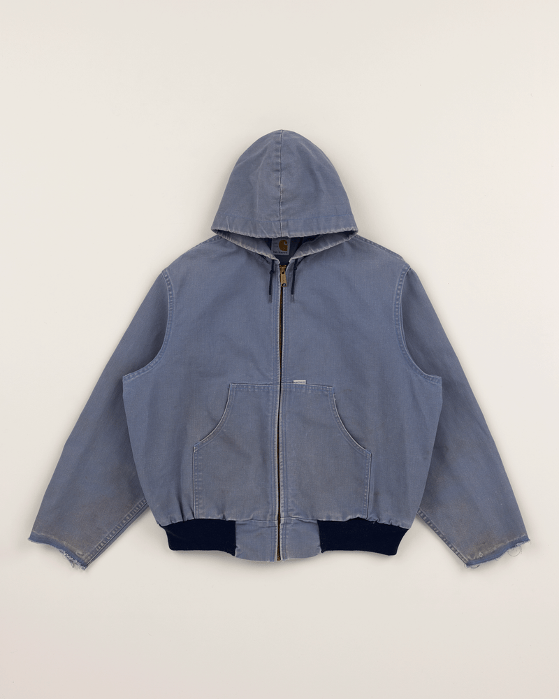 1980s Sky Blue Duck Canvas Active Jac