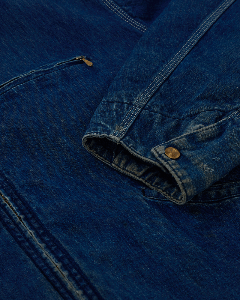 1980s Denim Detroit Jacket - Large